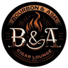 Bourbon & Ash Cigar Lounge logo