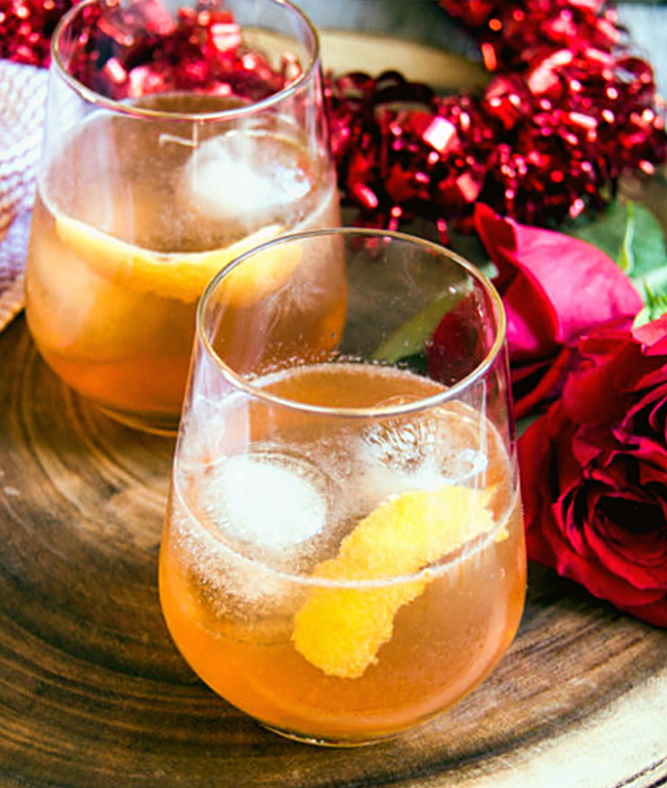 Bourbon Prosecco Cocktail